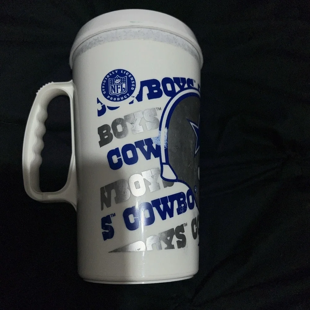 1990s Vintage NFL- Dallas Cowboys 7/11 ICEE + Coca-Cola‎ Drink Cup
